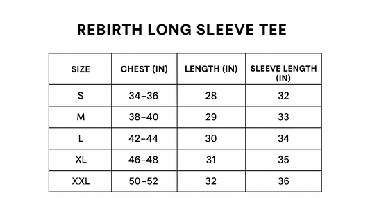 Rebirth unisex Long Sleeve Tee no