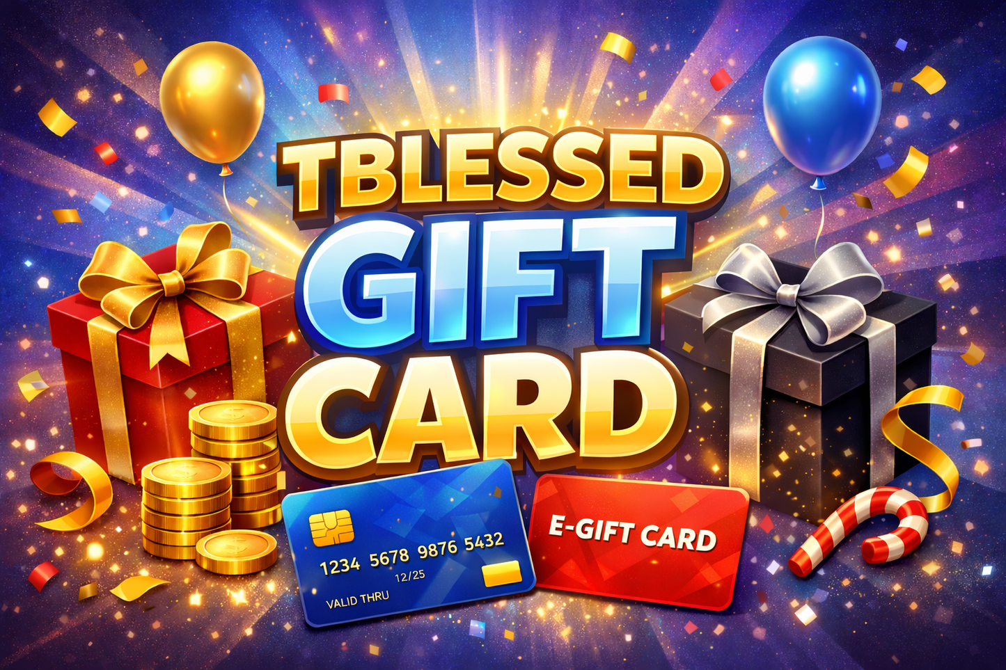 TBLESSED GIFT CARD