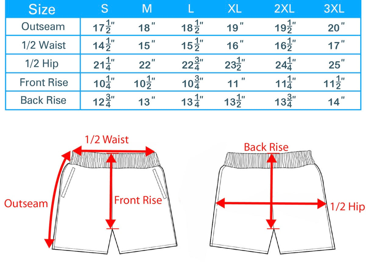 Big Rose Red Unisex Shorts