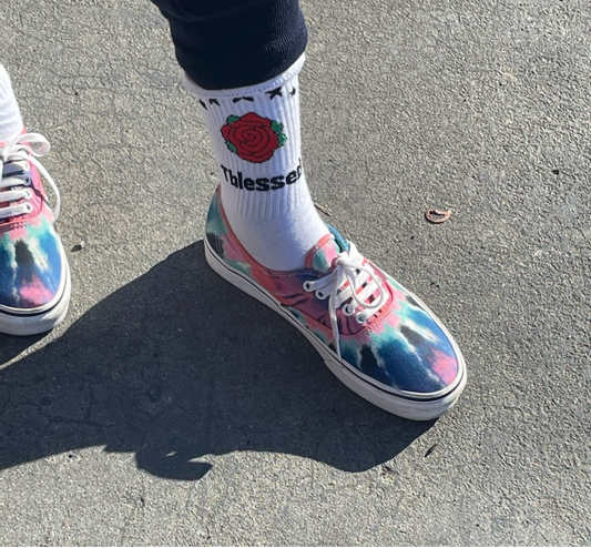 Tblessed Rose Socken