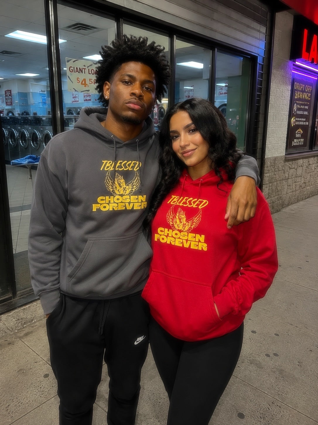 Chosen Forever Prayer Hand Hoodie Limited Drop