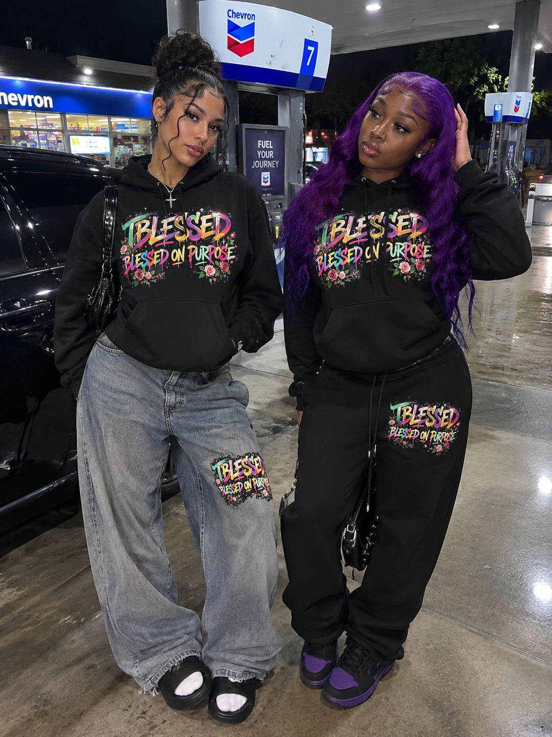 "Blessed On Purpose" SweatSuit Set