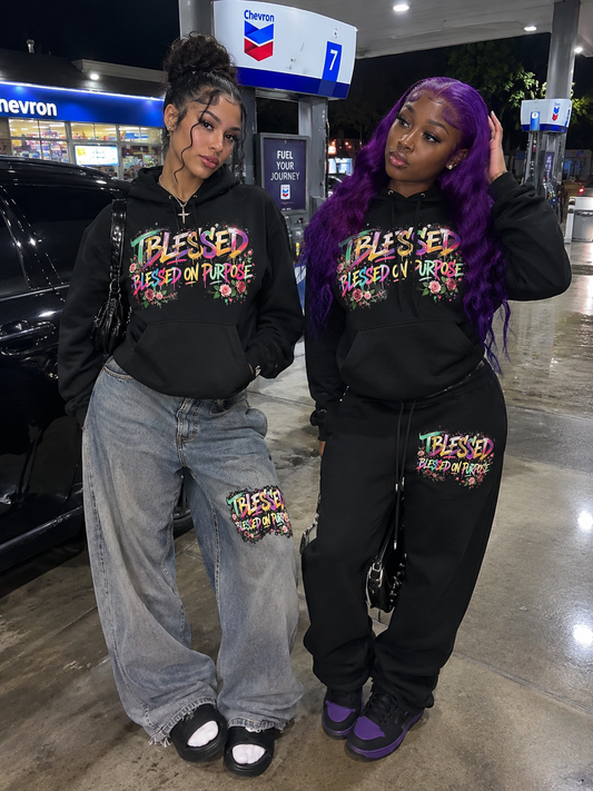 "Blessed On Purpose" SweatSuit Set