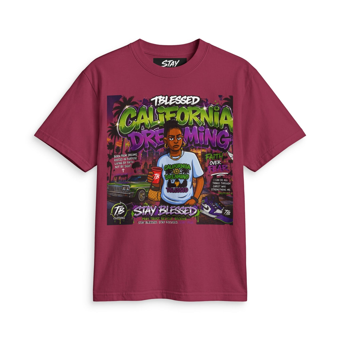 California Dream Graphic Character Tee Unisex