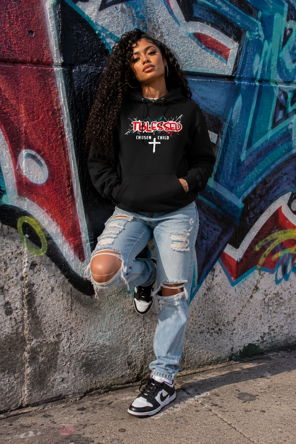 Blessed Chosen Child Unisex Hoodie