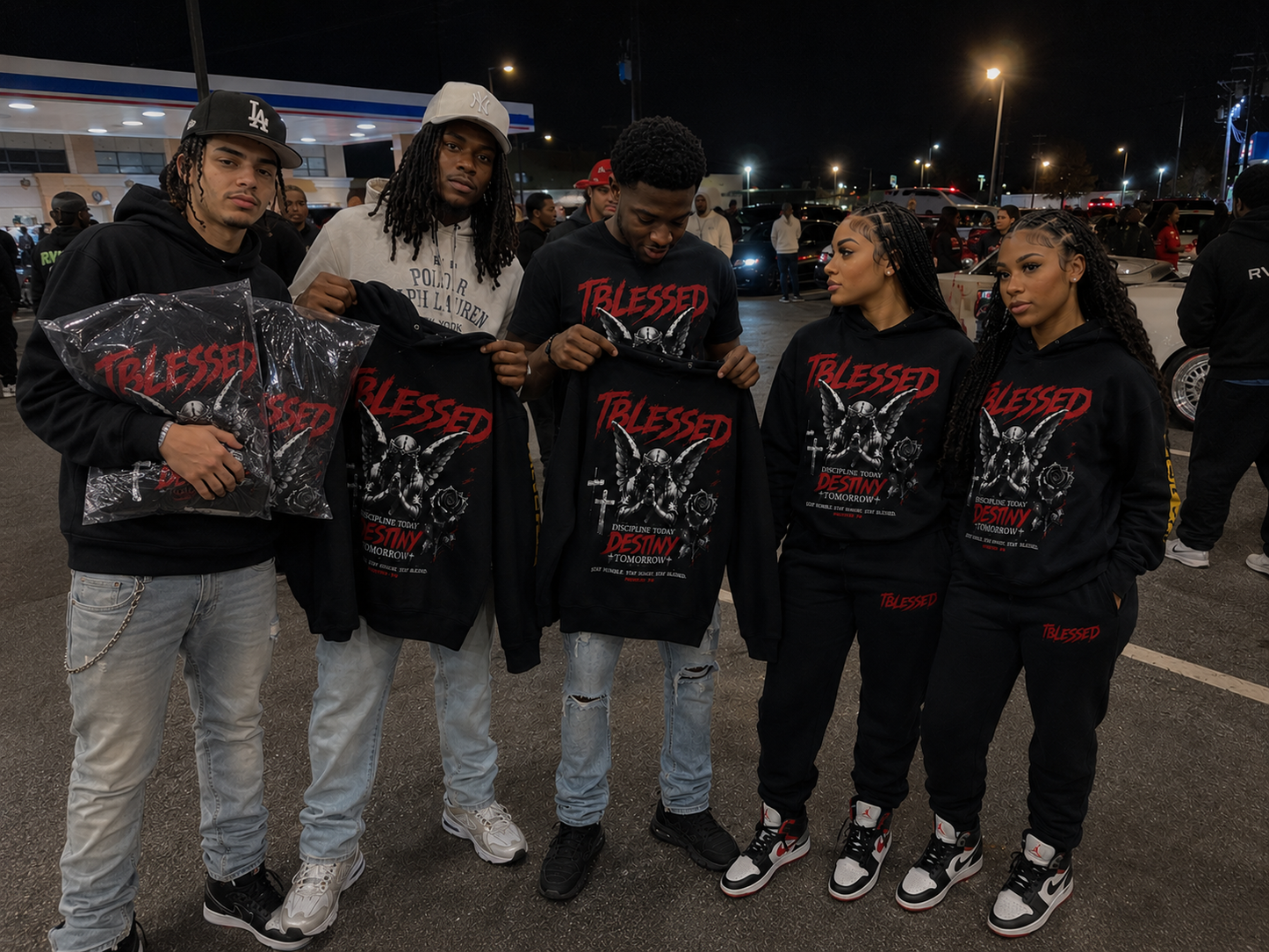 IONIZE TBLESSED DESTINY HOODIE (UNISEX)