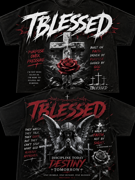 CHOSEN ROSE TEE  “Marked by Purpose”