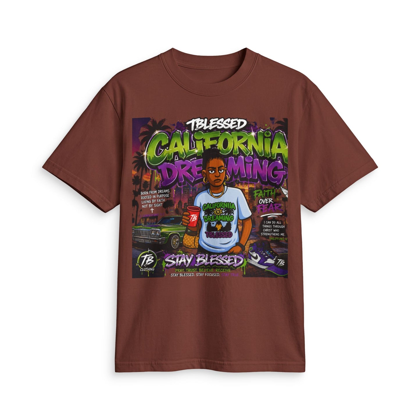 California Dream Graphic Character Tee Unisex
